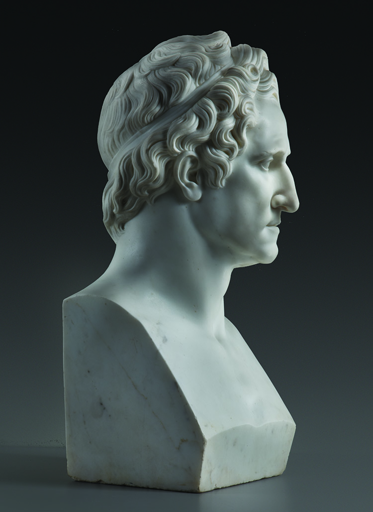 George Washington, by Massimiliano Ravenna, after Giuseppe Ceracchi, marble, c. 1816.
