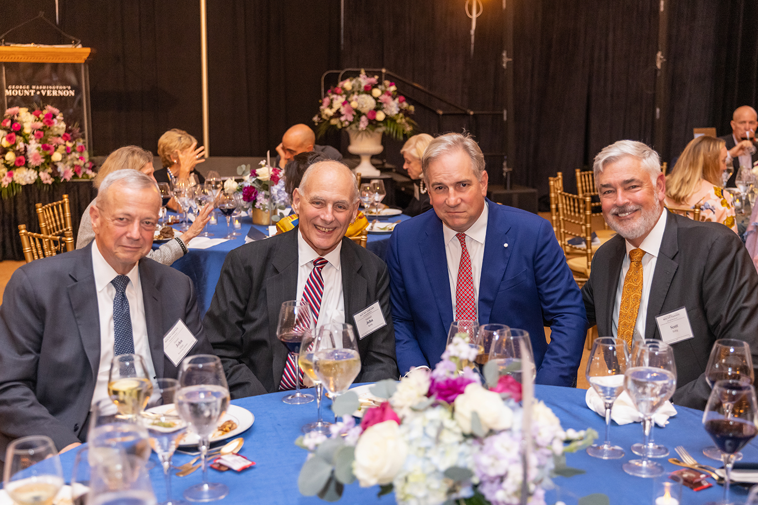 Gen. John Allen, Gen. John Kelly, Dr. Douglas Bradburn, and R. Scott Rettig