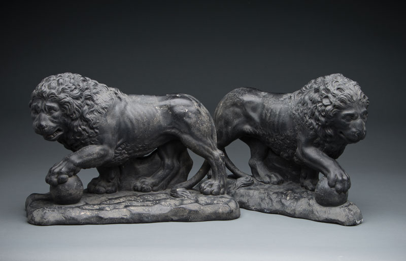 Central Passage Lions